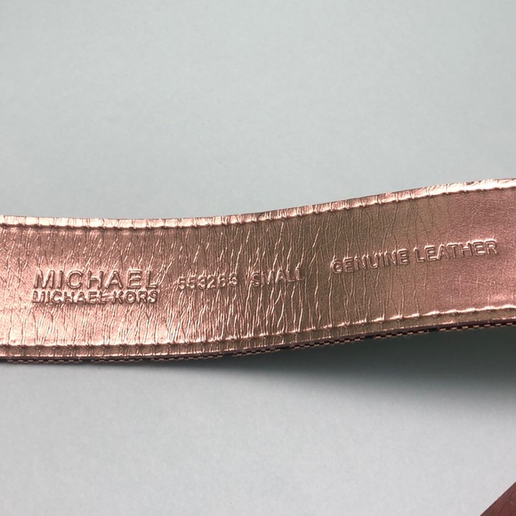 MICHAEL Michael Kors ladies belt; size Small - Picture 5 of 8